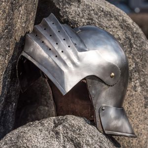 SALLET, MEDIEVAL HELMET, 1.5 MM - MEDIEVAL HELMETS{% if kategorie.adresa_nazvy[0] != zbozi.kategorie.nazev %} - ARMOUR HELMETS, SHIELDS{% endif %}