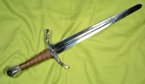 BLUNT PRACTICAL DAGGER FOR SWORD FIGHT