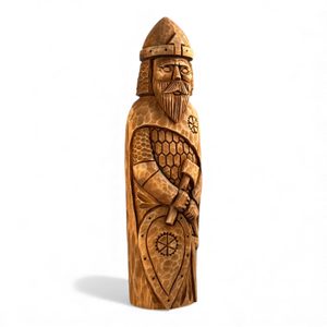 PERUN, hand carved statue