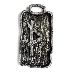 Thurisaz - Rune Pendant zinc
