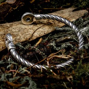 GALLIA, keltisches Armband, Zinn