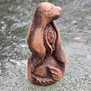 Selkie, statue sculptée