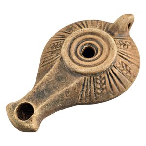 ROMAN OIL LAMP, Republican, lantern