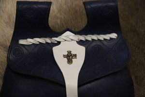 ALBA - SCOTLAND, MEDIEVAL BAG WITH THISTLE - BAGS, SPORRANS{% if kategorie.adresa_nazvy[0] != zbozi.kategorie.nazev %} - LEATHER PRODUCTS{% endif %}