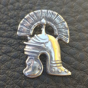 CENTURION, römischer Helm, Anhänger Ag 925