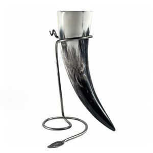 SET OF HORN AND IRON HANDLER