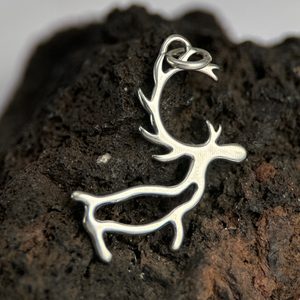PORO, Sami reindeer, pendant silver 925