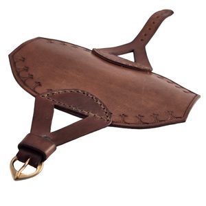 Archery Bracer PERCY, leather - Wristguard