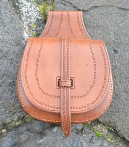 BORG, EARLY MEDIEVAL LEATHER BAG, POUCH - BAGS, SPORRANS{% if kategorie.adresa_nazvy[0] != zbozi.kategorie.nazev %} - LEATHER PRODUCTS{% endif %}