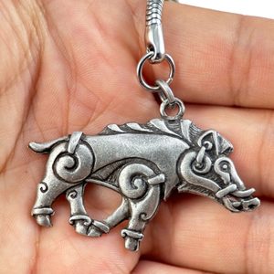 Scottish Boar, key chain