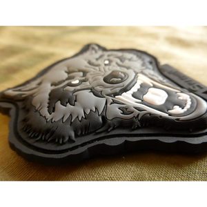 ANGRY WOLF, 3D RUBBER PATCH - PATCHES MILITAIRES{% if kategorie.adresa_nazvy[0] != zbozi.kategorie.nazev %} - BUSHCRAFT{% endif %}