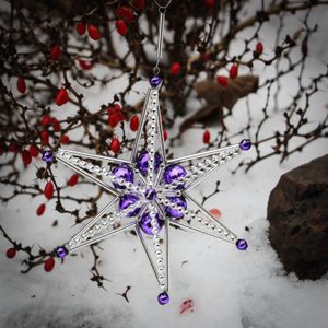 PURPLE STAR, YULE DECORATION FROM BOHEMIA - DÉCORATIONS DE NOËL{% if kategorie.adresa_nazvy[0] != zbozi.kategorie.nazev %} - DÉCORATIONS D'INTÉRIEUR{% endif %}