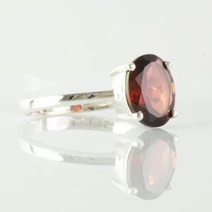ALIOTH, ring, garnet silver 925/1000