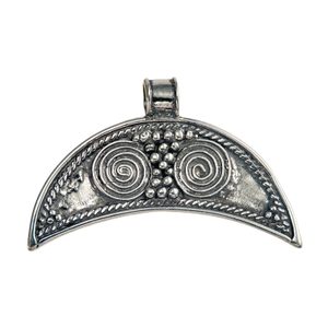 LUNULA, sterling silver necklace for women