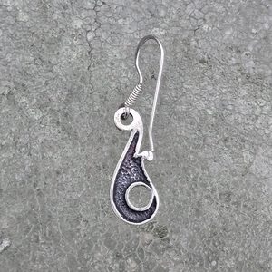 Selkie, boucles d'oreilles, argent 925/1000