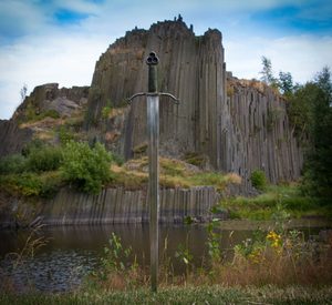 CLAÍOMH SOLAIS - EPÉE DE LA LUMIÈRE, TRÈFLE IRLANDAIS ÉPÉE - ÉPÉES MÉDIÉVALES{% if kategorie.adresa_nazvy[0] != zbozi.kategorie.nazev %} - ARMURERIE: LES ARMES{% endif %}