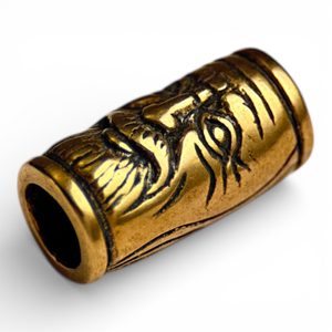 VIKING BEARD RING, bronze