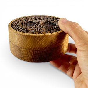 Tree of Life, jewellery and bracelet box with magnet