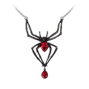 Schwarze Witwe, Spinne, Halskette