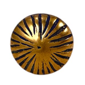 VIKING BUTTON, Birka, Sweden bronze