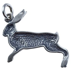 Celtic hare, pendant, silver 925/1000