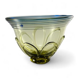 Viking cup Birka, green historical glass