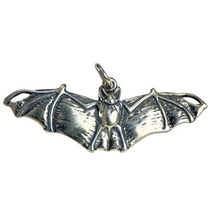 NOCTOR - bat, pendant, silver