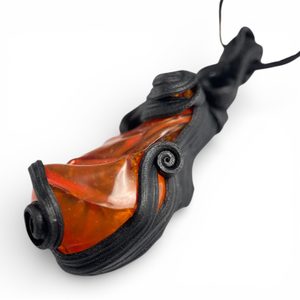 FIRE SHINE PENDANT, epoxy resin