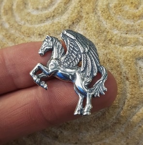 PEGASUS, PENDANT, SILVER 925 - PENDANTS{% if kategorie.adresa_nazvy[0] != zbozi.kategorie.nazev %} - SILVER JEWELLERY{% endif %}