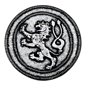 Bohemian Lion, commemorative coin - zinc
