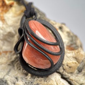 Cornaline - Pendentif grosse pierre