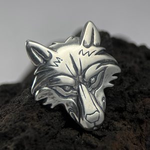 VUK, argent Slave loup pendentif