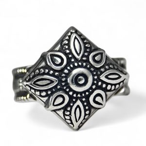 MEDIEVAL RING, 12th century, silver 925 13g
