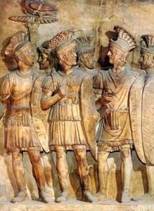 PRAETORIAN, Roman helmet, collectible reproduction