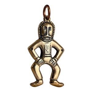 Mann aus Martynivka Schatz, Bronze Anhänger