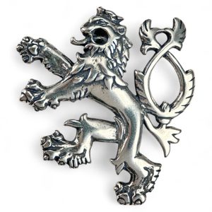 SILVER CZECH LION, silver 925, 10 g