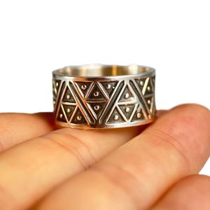 BORWIN, Viking or Slavic Ring, silver