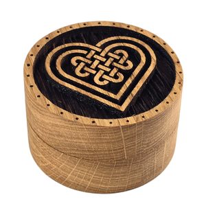 Celtic heart, jewellery box