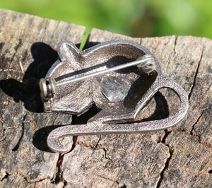 MOUSE, costume brooch