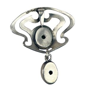 PARIS, Malachit, Silber-Anhänger Ag 925