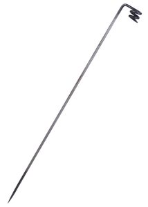 Torch holder, forged