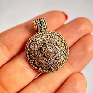 WIKINGER-ANHÄNGER, Stora Ryk, Färgelanda, Schweden, Bronze