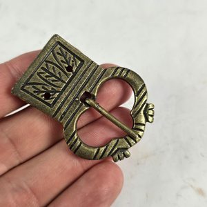 Medieval belt buckle
