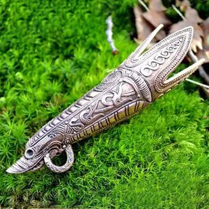 BRONZE DRINKING HORN TERMINAL, Ninian's Isle, Shetlands