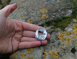 CELTIC FOX, SILVER PENDANT - PENDANTS{% if kategorie.adresa_nazvy[0] != zbozi.kategorie.nazev %} - SILVER JEWELLERY{% endif %}