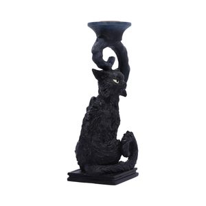 WITCHES FAMILIAR SALEM CANDLESTICK HOLDER 20CM - FIGURES, LAMPS, CUPS{% if kategorie.adresa_nazvy[0] != zbozi.kategorie.nazev %} - HOME DECOR{% endif %}