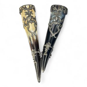 Knight's drinking horn, de luxe
