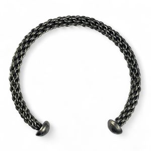 HAND FORGED and BRAIDED STEEL TORC