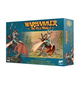 Warhammer Old World: Grand Cathay: Batallion: Shugengan Lord on Great Spirit Longma