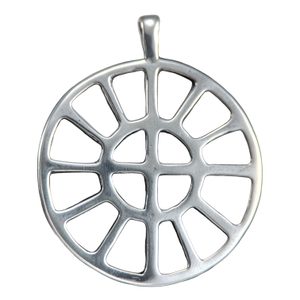 SOLAR WHEEL - TARANIS WHEEL, Hallstatt, silver replica, Ag 925